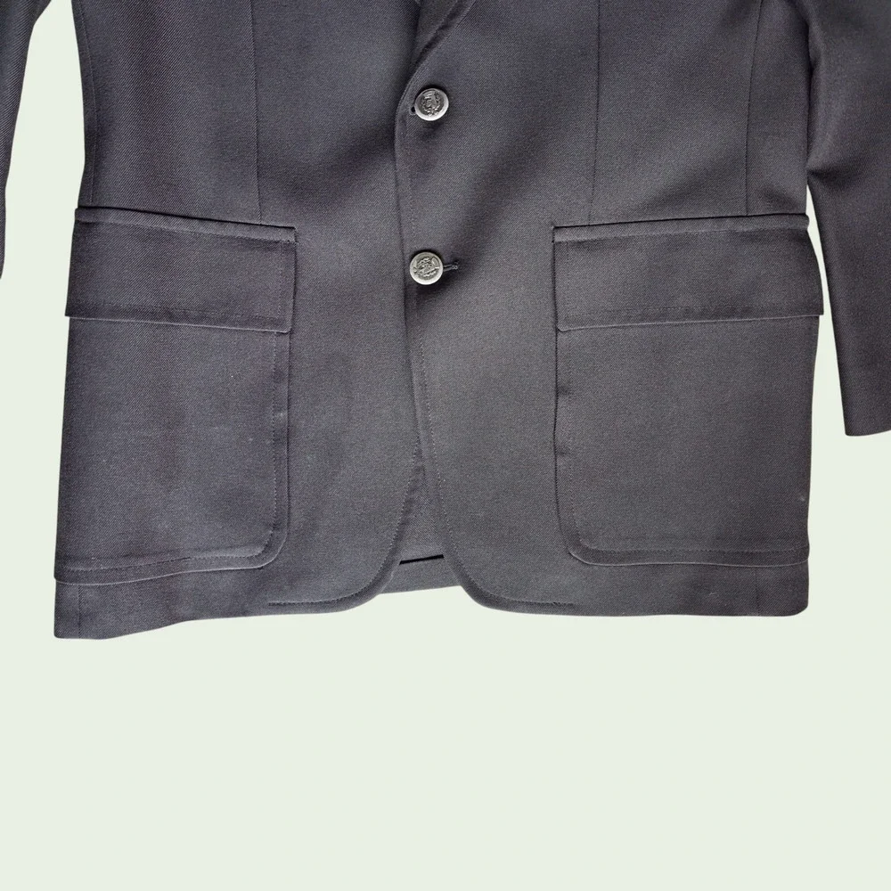 Fashion 400 Dillard's Black Sport Coat Blazer Men's 44R 2 Button Classic Jacket